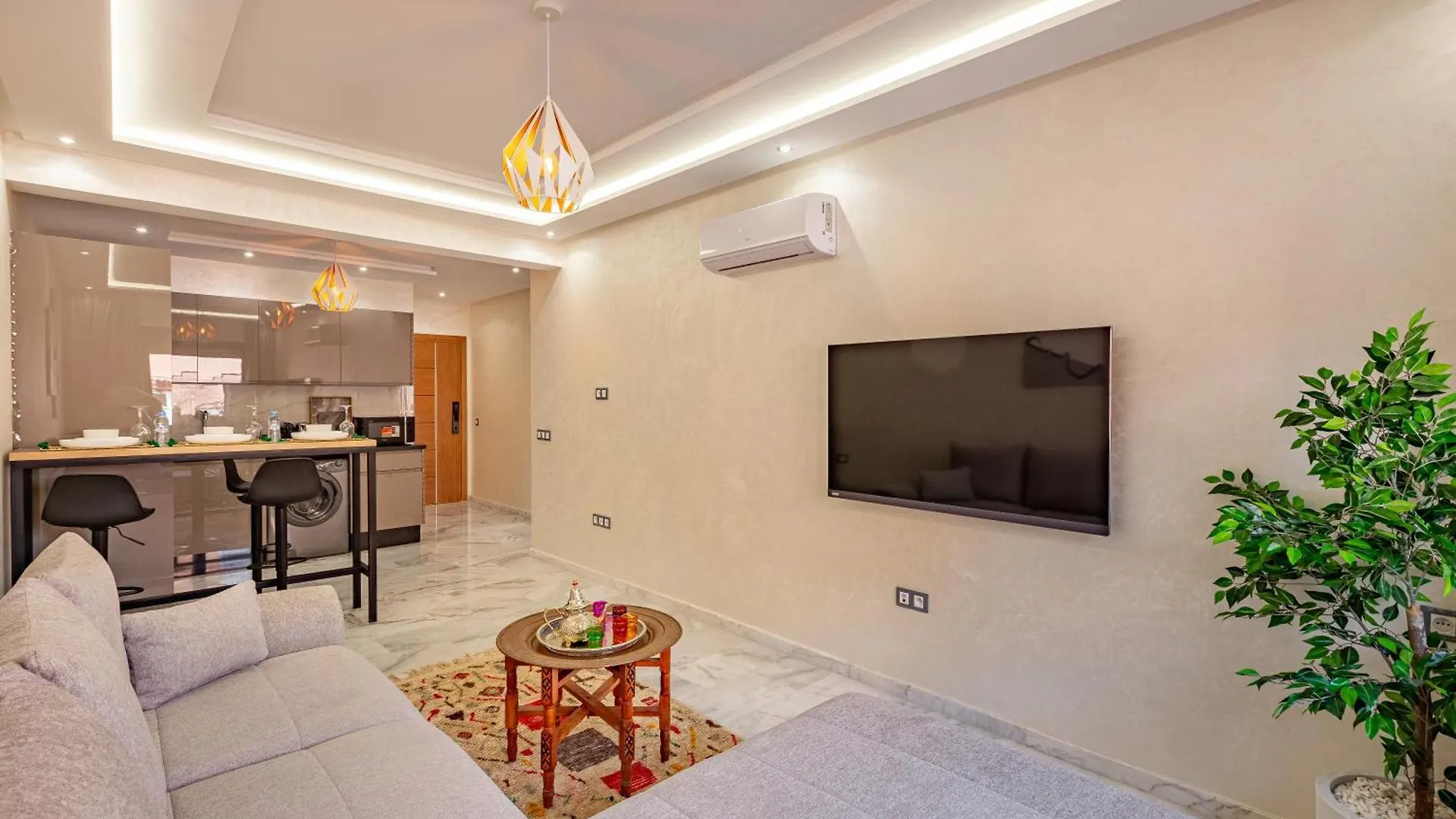 Appt Elegant Et Confort Dans Le Centre De Marrakech Marrakesh 0*,
